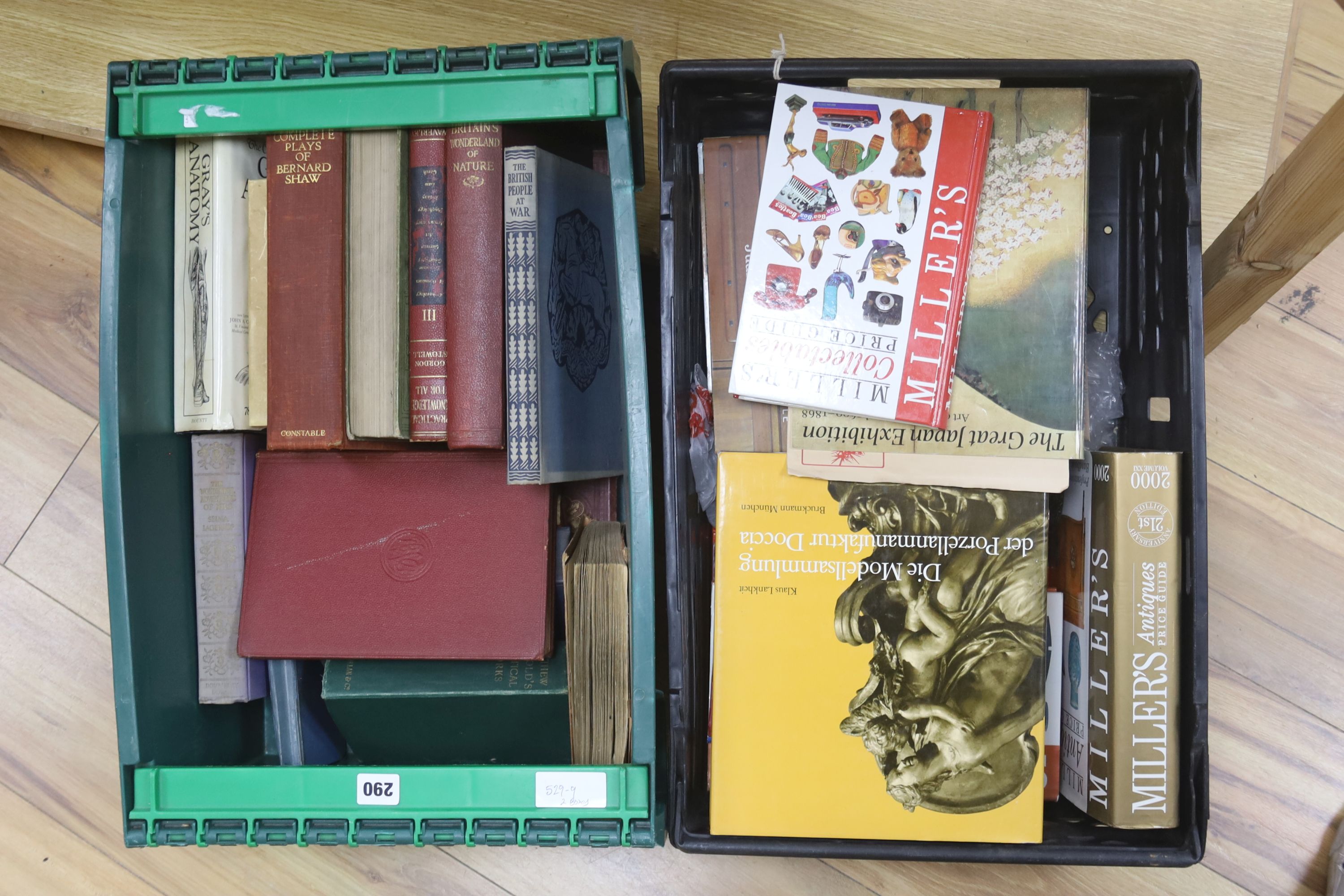 Assorted reference books and poetical works